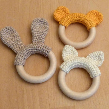 Animal teething ring