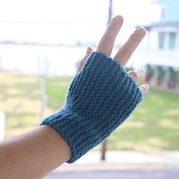 Garter Stitch Mitts
