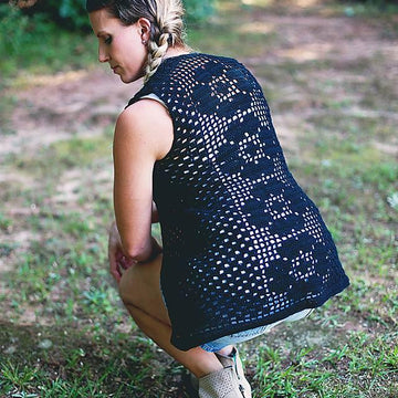 Flower Lace Vest