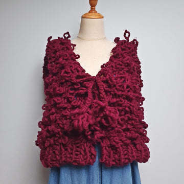 Super Chunky Loopy Waistcoat
