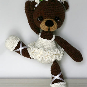 Bonbon, the Ballerina Bear Amigurumi