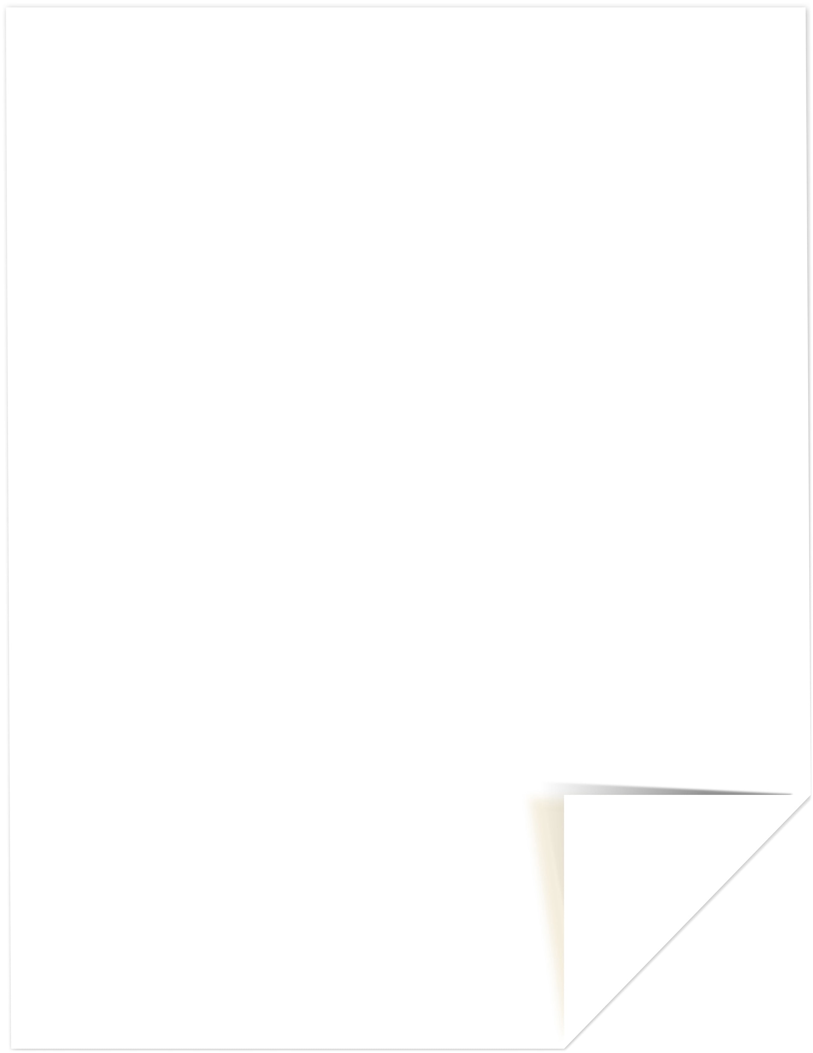 Neenah Paper Neenah 110lb Classic Crest Cardstock 8.5"X11" 125/Pkg - Solar White, MSRP $.22 Per Sheet
