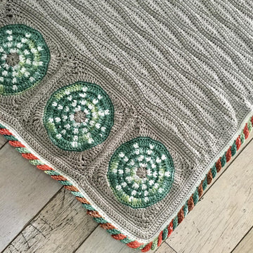 Rock pools lap blanket