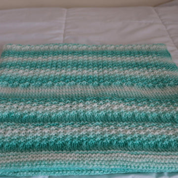 Mint Sorbet Baby Blanket