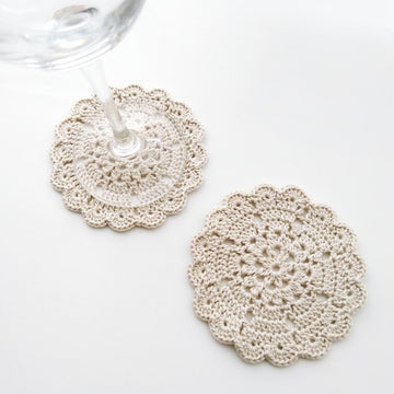 Small heart doily