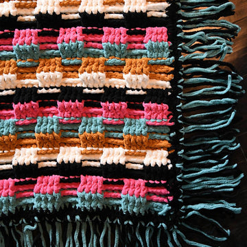 Striped Basket Weave