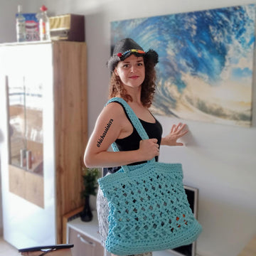 Beach or market tote bag
