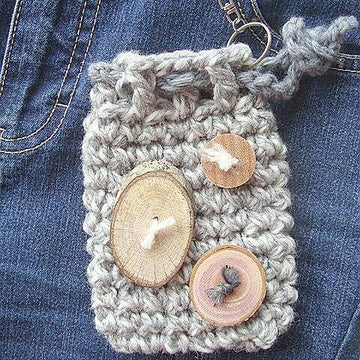 366, CROCHET CELL PHONE MOBILE PHONE CASE
