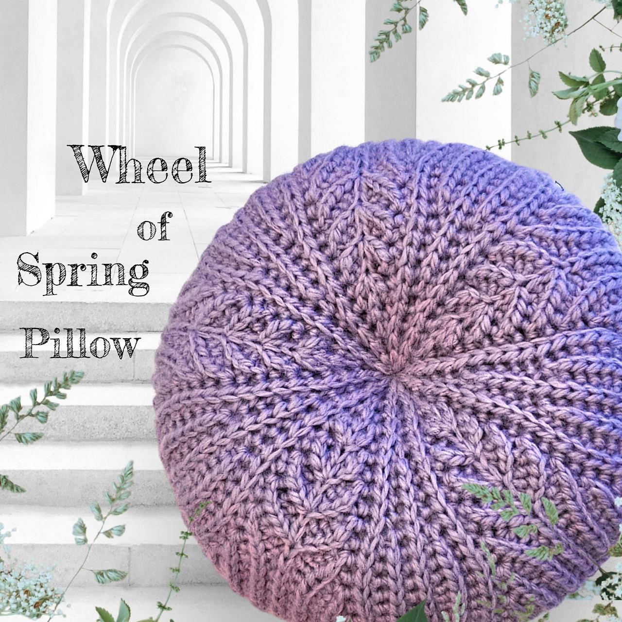 Wheel of Spring Pillow