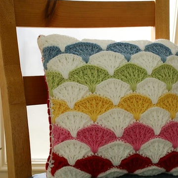 Paintbrush Pillow & Afghan