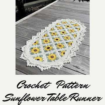 Sunflower Table Runner