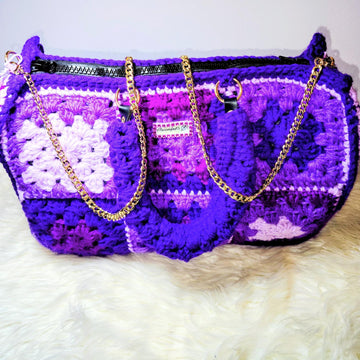 The Granny Square Glamour Bag
