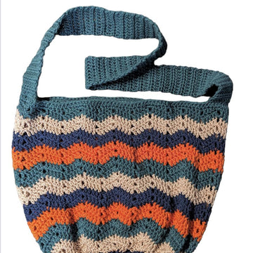 Vintage Ripple Market Bag