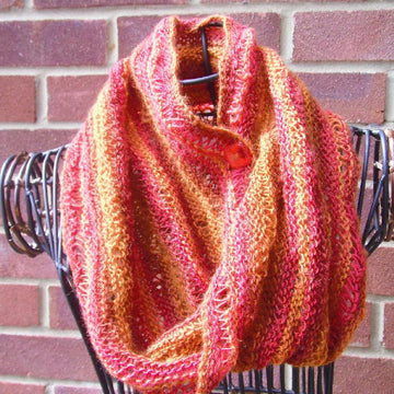 Fiery Moebius Cowl