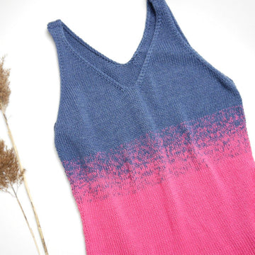 Gradient Color Tank-Top - No.219