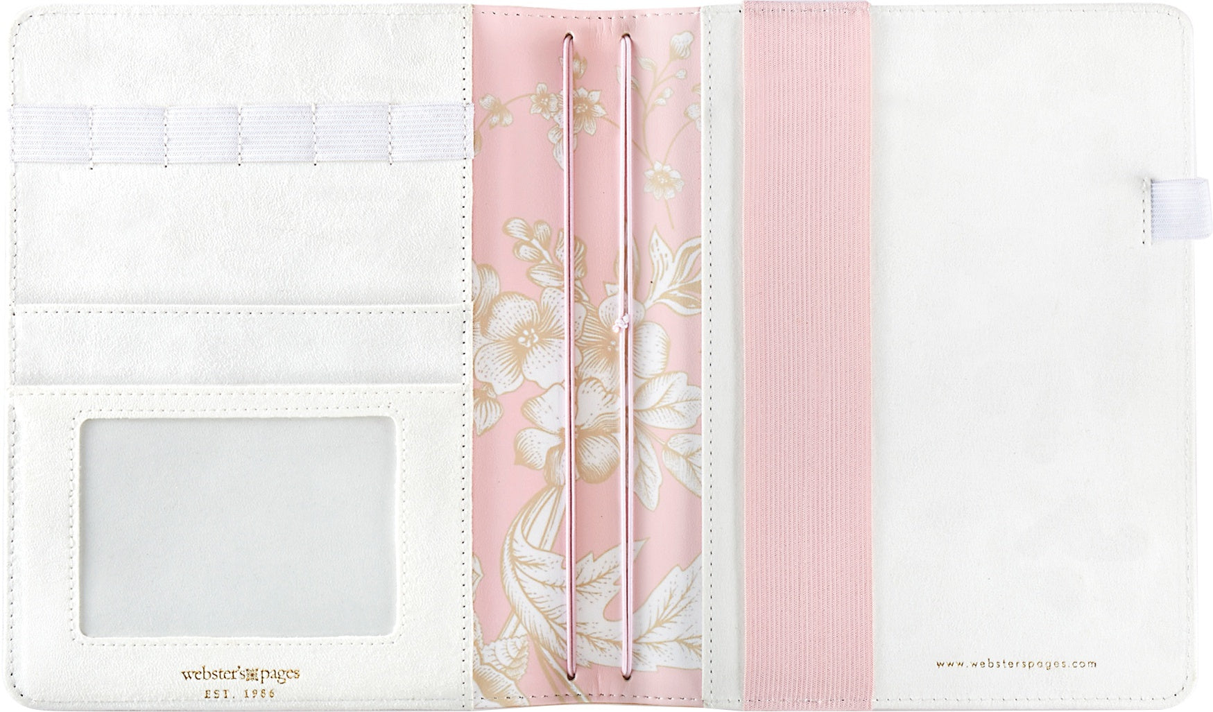 Webster's Pages Color Crush A5 Travel Notebook W/Journal - Camel