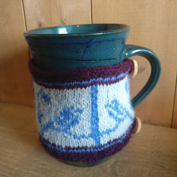 Blue Birds Mug Warmer