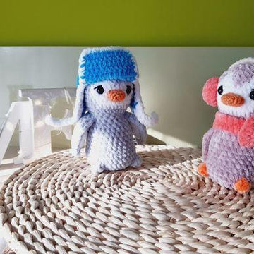 Penguin crochet pattern, amigurumi animals