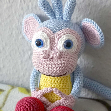 Crochet Pattern Monkey with Boots