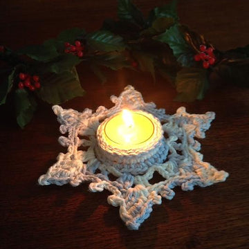 Snowflake Tea Light Holder