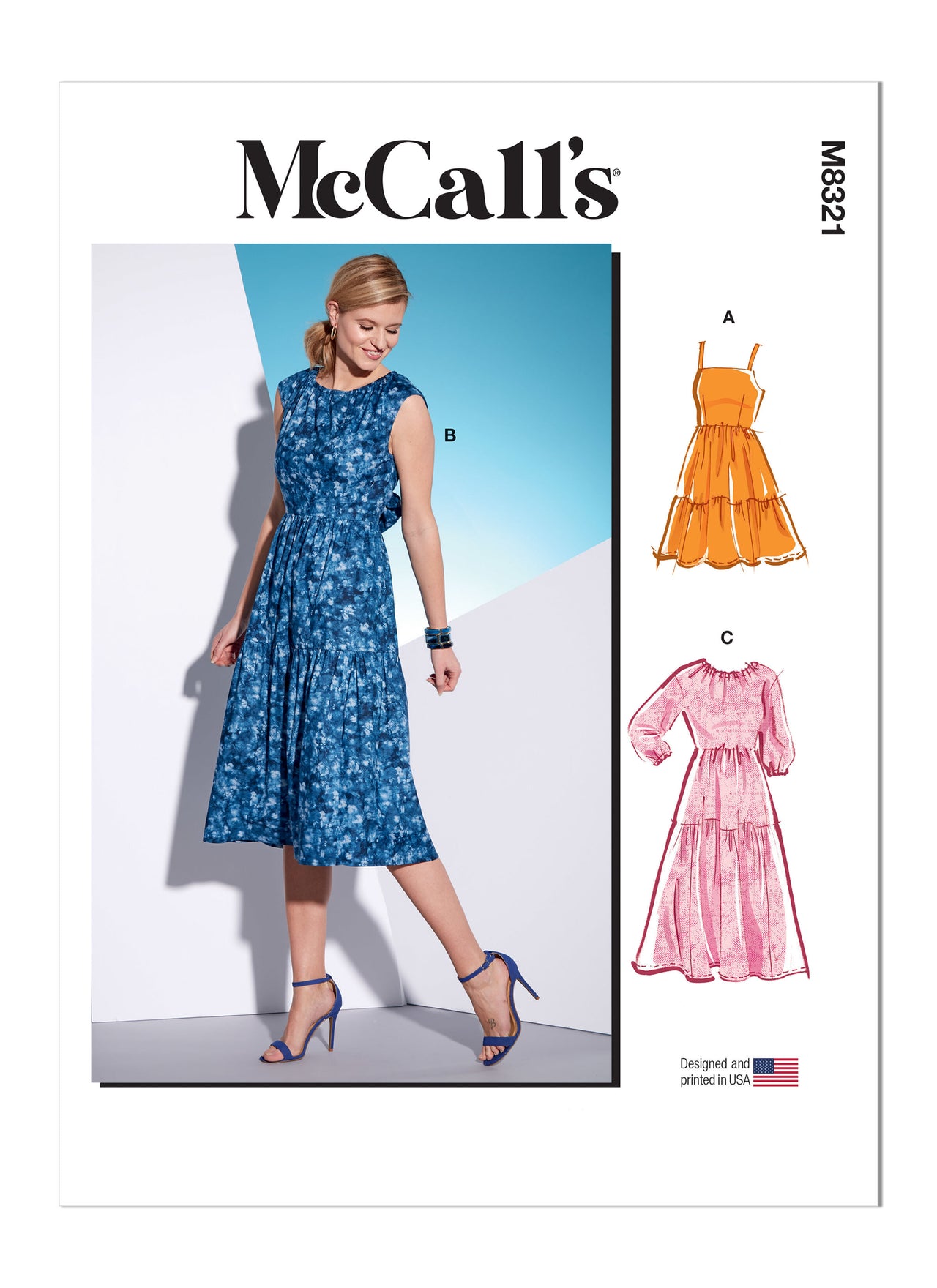 McCall's Misses' Dresses M8321 - Sewing Pattern