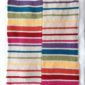 Rainbow baby blanket