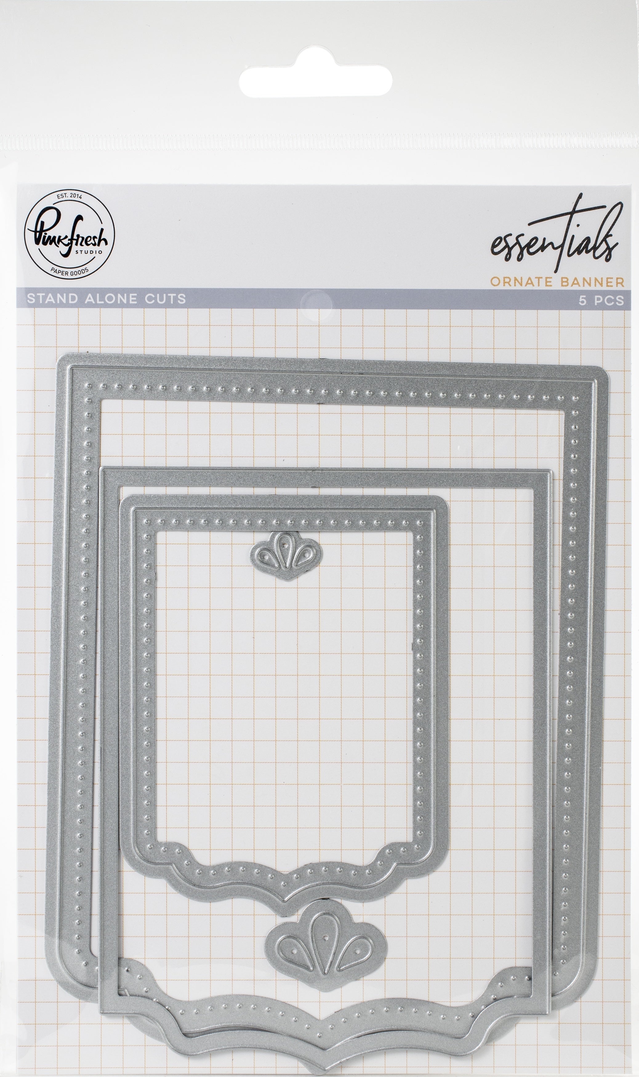 Pinkfresh Studio Essentials Die Set - Ornate Banner