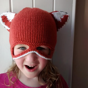 Head and Tails Fox Hat and Tail Set