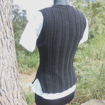 VINZERIA MERINO SLIPOVER, lady woollen slipover