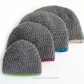 Binary Beanie Reversible Hat UK TERMS 9273