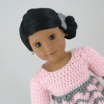Reversible Chevron Dress - 18" American Girl Doll
