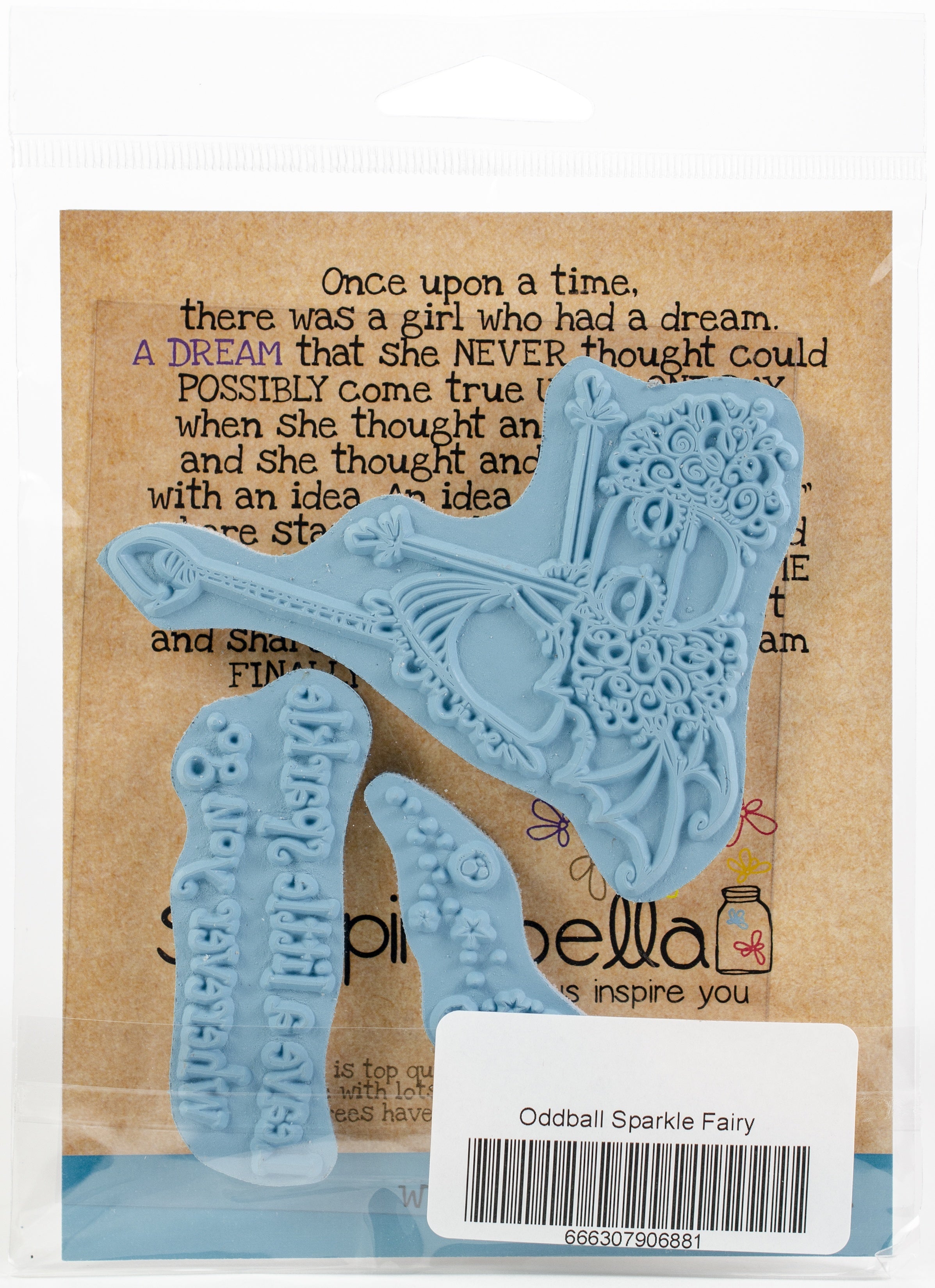 Stamping Bella Cling Stamps - Oddball Sparkle Fairy