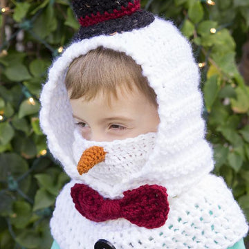 Snowman Hooded Cowl