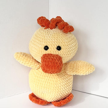 Ducky McDuck Face Stuffie