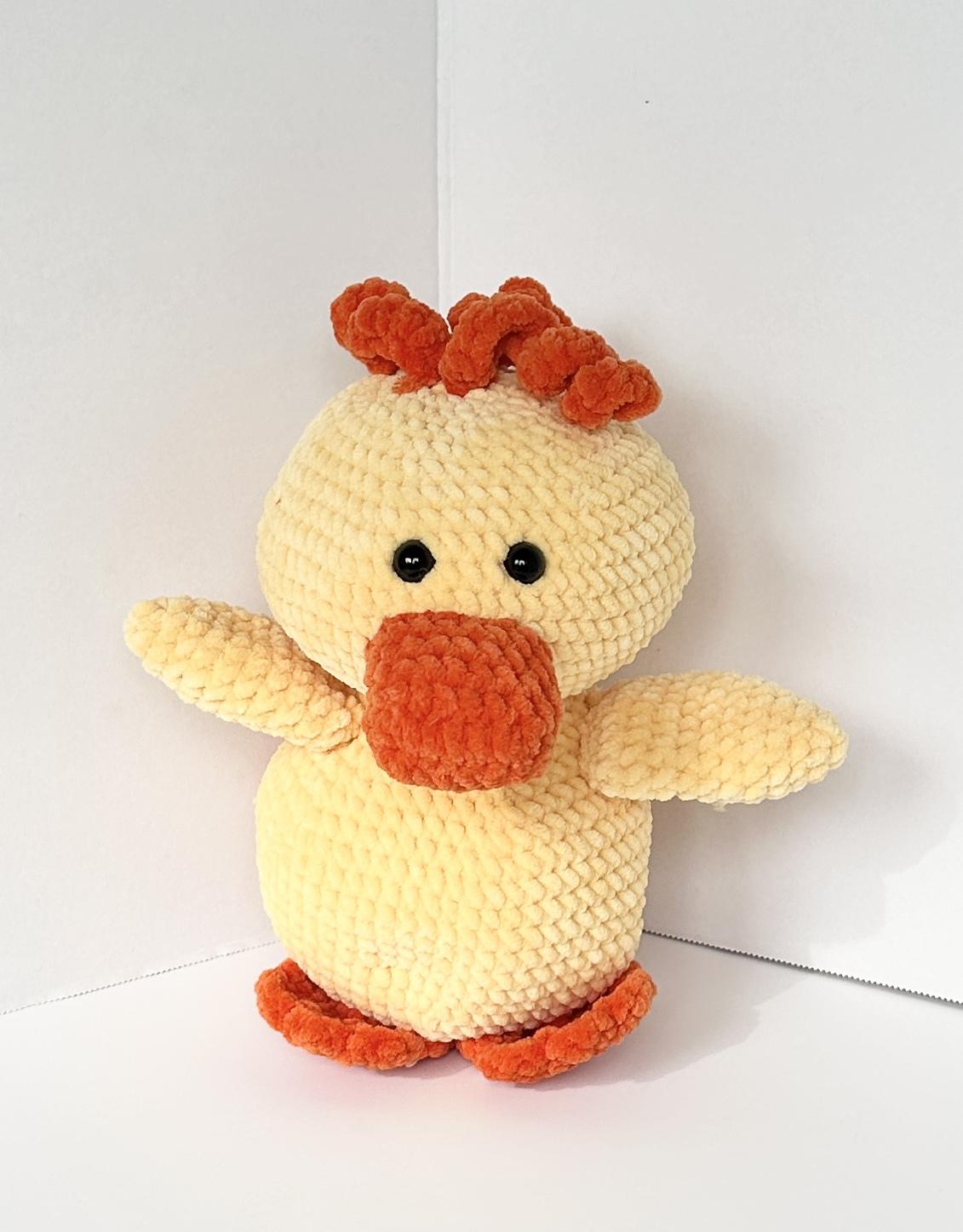 Ducky McDuck Face Stuffie