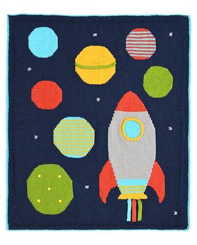 Spaced Out Blanket in Cascade Anthem DK - DK720 - Downloadable PDF