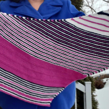 True Blue Shawl