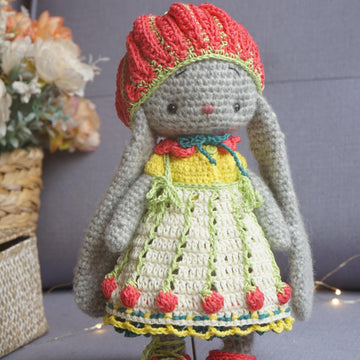 Crochet Pattern, Toy Clothes Set - Outfit Baby Alice for baby doll