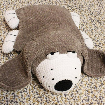 Toy LOUNGER dog / plush pillow
