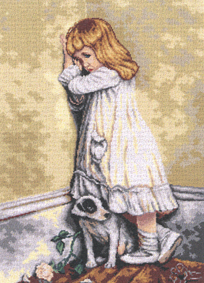 Orchidea In Disgrace Tapestry Canvas