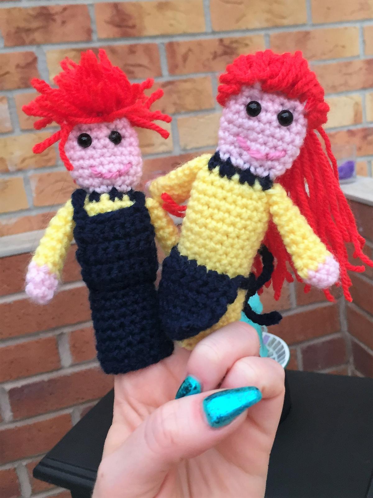 Nursery Rhyme Finger Puppets Crochet Patterns