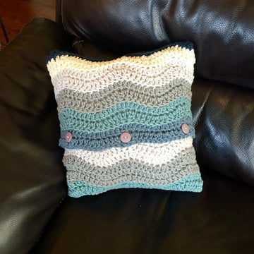 Wedding Ripple Pillow Cover