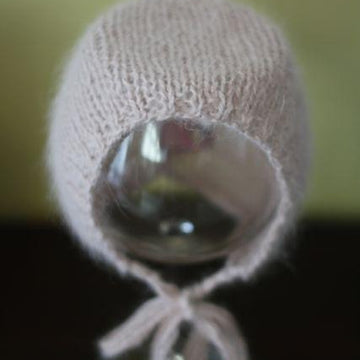 #81 Classic angora bonnet