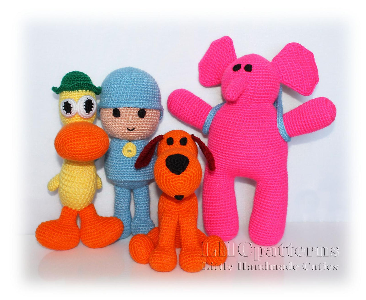Pocoyos Friends Crochet Pattern