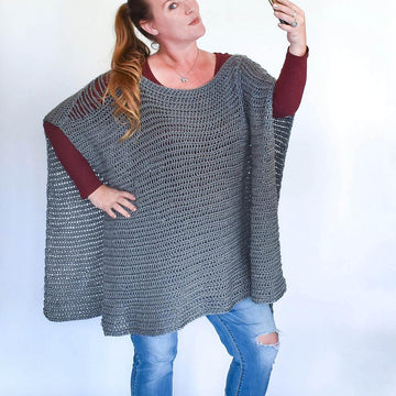 Rainy Daze Oversized Poncho
