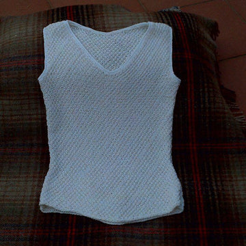 VITTORIA, cotton jumper with or without sleeves
