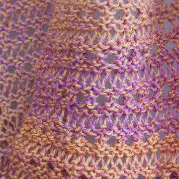 Two Circle Scarves, Simple Lace