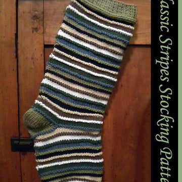 Classic Stripes Stocking
