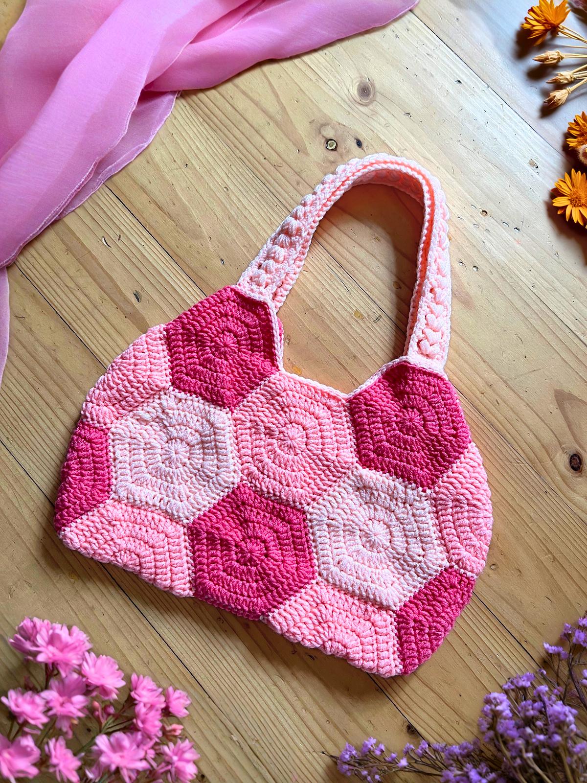 Easy Solid Hexagon Motifs