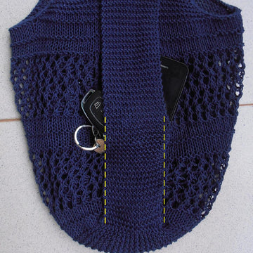 Market Bag in Cotton-Viscose
